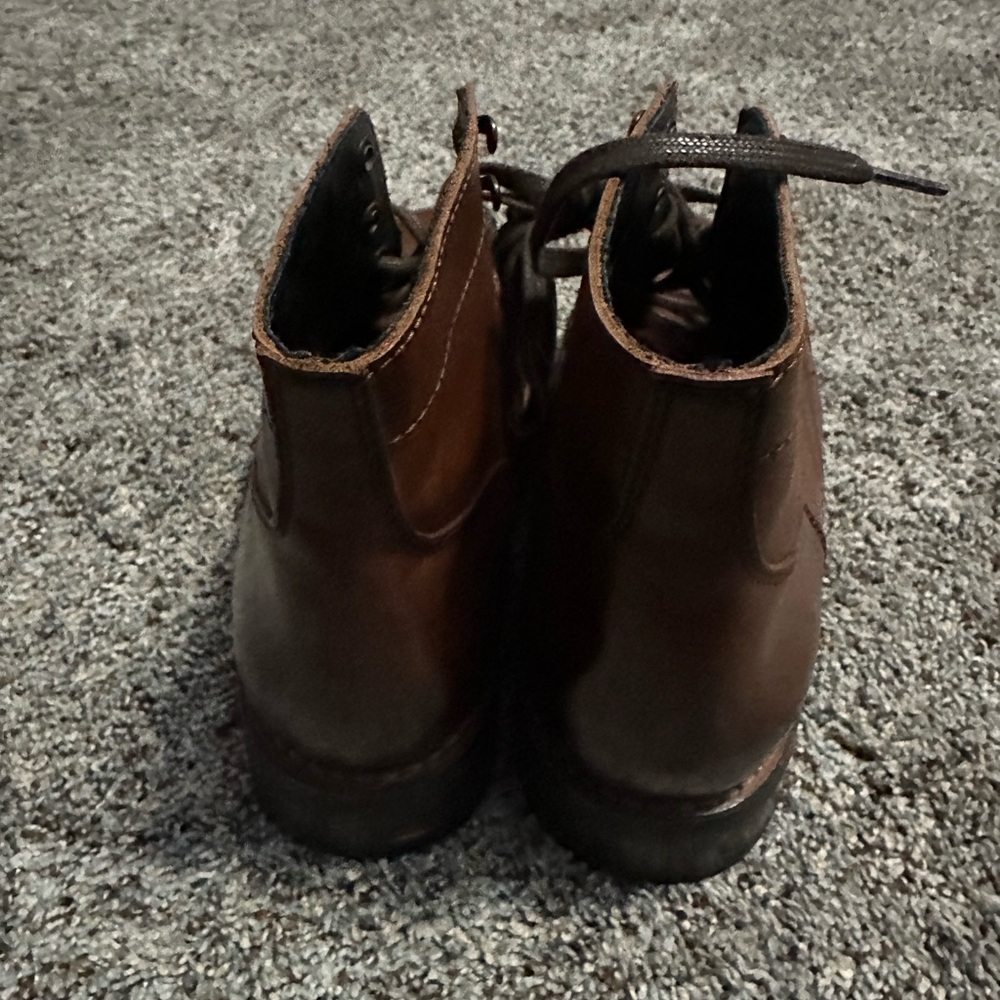 Thursday Boot Company Dark Brown Leather Boots - Picture 7 of 7